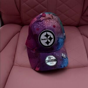 Pittsburgh Steelers New Era Youth 9TWENTY Crucial Catch 2022 Sideline Hat